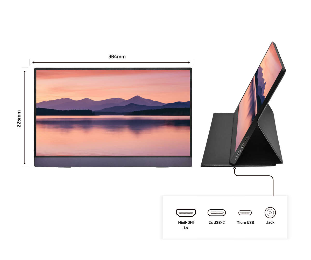 Monitor portatile | 15,6" | OLED | 4K UHD | 60 Hz