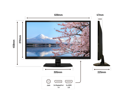 Schermo da ufficio per PC | 28&quot; | 4KUHD | 60Hz (ricondizionato)