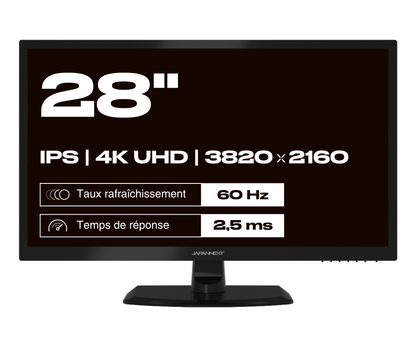 Schermo da ufficio per PC | 28&quot; | 4KUHD | 60Hz (ricondizionato)