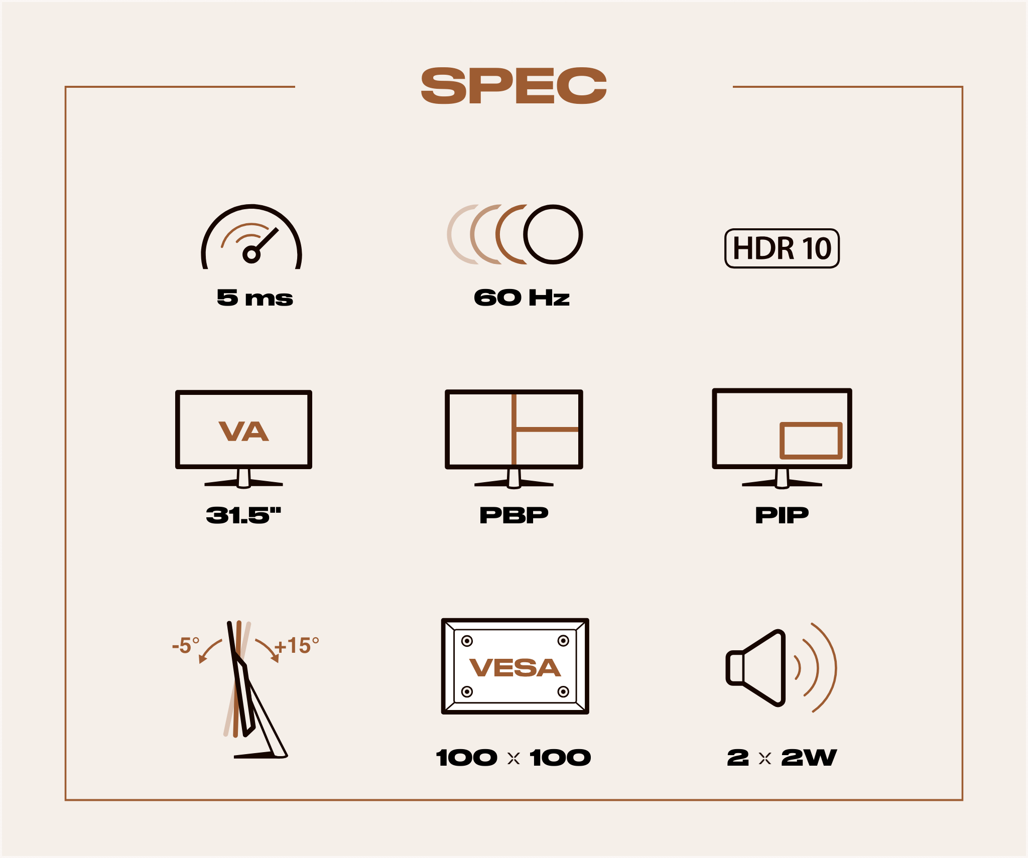 Schermo da ufficio | 31,5&quot; | 4KUHD | 60Hz