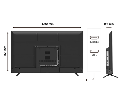 Schermo per digital signage | 85” | UHD/4K