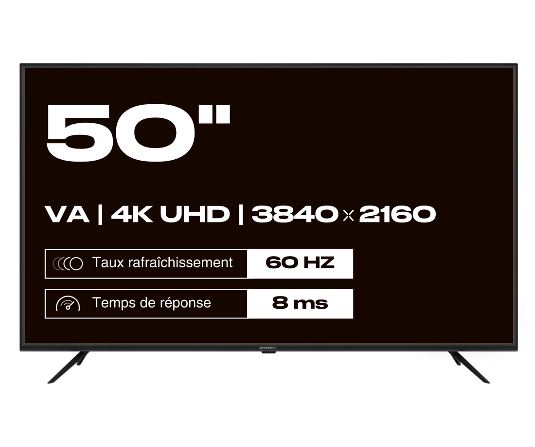 Schermo di grandi dimensioni | 50&quot; | VA | 4KUHD