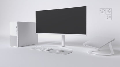 Schermo curvo | 34&quot; | UWQHD | IPS | Bianco