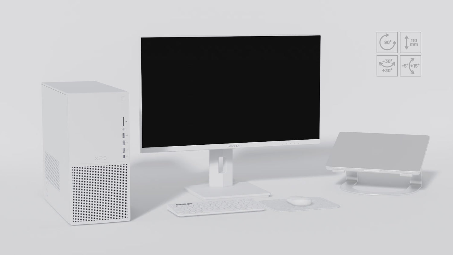 Schermo da ufficio per PC  | 27&quot; | 4KUHD | USB-C (+ carica 65W)