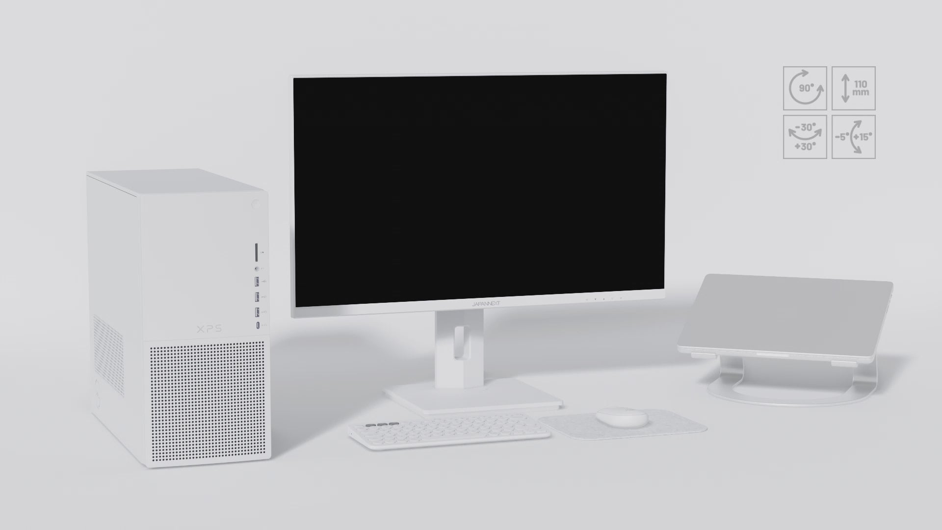 Schermo da ufficio per PC  | 27&quot; | 4KUHD | USB-C (+ carica 65W)