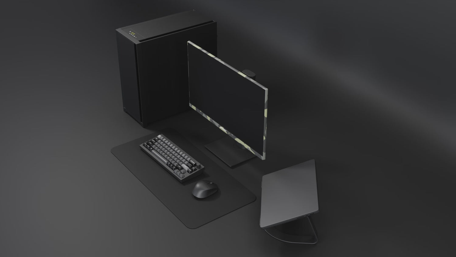 Monitor Gaming | 23,8&quot; | IPS | FHD | 200Hz | HSP | Finitura mimetica